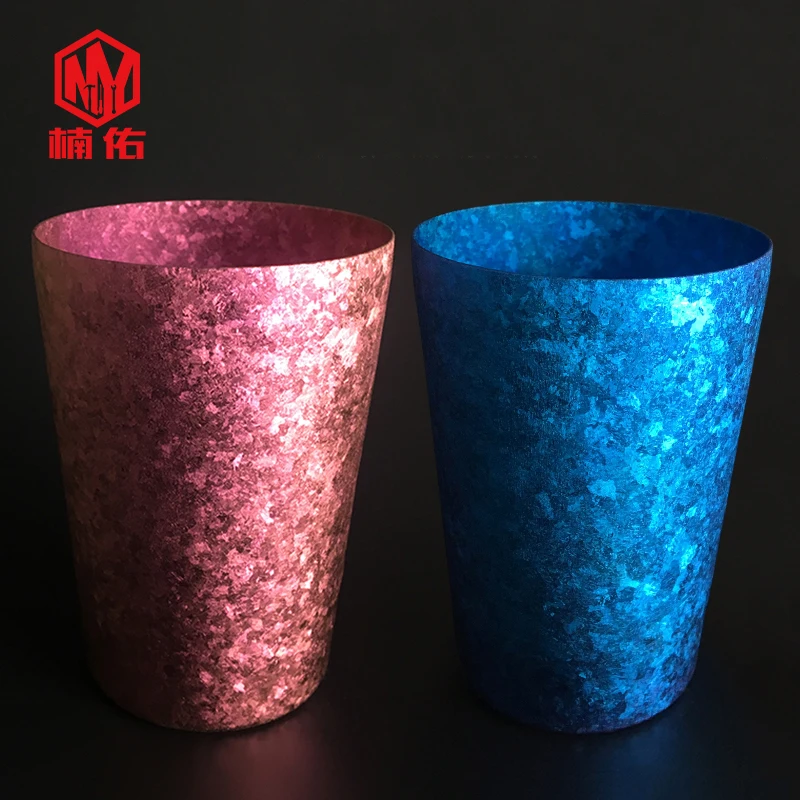 1PC EDC Pure Titanium Double-layer Anti-scald Cup Thicken Insulation Texture Cup Non-slip Fashion Colorful High-grade Tableware
1PC EDC Pure Titanium Double-layer Anti-scald Cup Thicken Insulation Texture Cup Non-slip Fashion Colorful High-grade Tableware