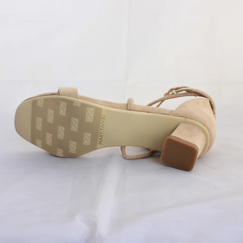 Summer Women Sandals Shoes Flock Nubuck Fashion Casual Buckle Strap Ankle Strap Gladiator Solid High Square Heels Cover Heel
Summer Women Sandals Shoes Flock Nubuck Fashion Casual Buckle Strap Ankle Strap Gladiator Solid High Square Heels Cover Heel