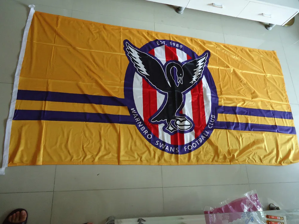 free shipping Warnbro Swans flag , Warnbro Swans banner, 90X150CM size,100% polyster,bintang
free shipping Warnbro Swans flag , Warnbro Swans banner, 90X150CM size,100% polyster,bintang