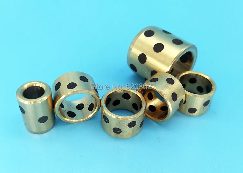 5/PCS Linear-motion ndrical oilless bearing JDB Sliding bearing Bushing Self lubricating copper sleeve internal diameter 12mm
5/PCS Linear-motion ndrical oilless bearing JDB Sliding bearing Bushing Self lubricating copper sleeve internal diameter 12mm