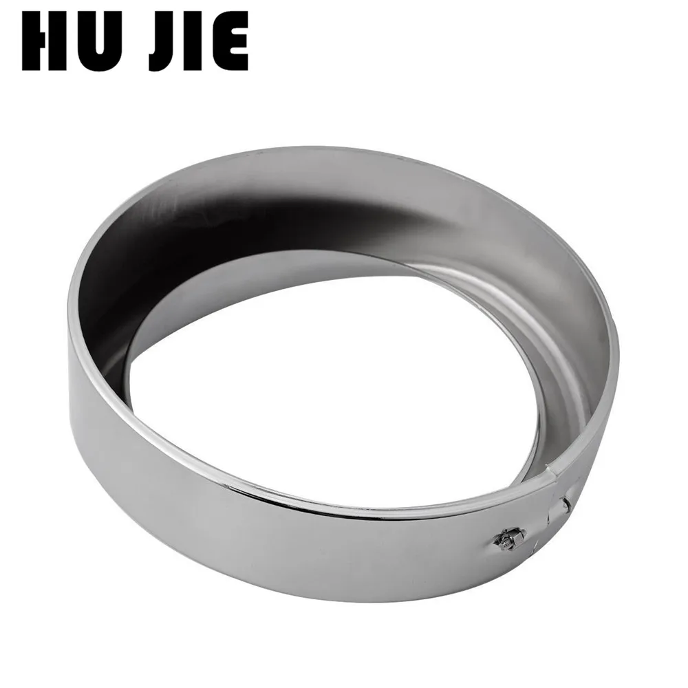 7 inch Motorcycle Chrome Headlight Headlamp Trim Ring For Touring Road King Electra Glide
7 inch Motorcycle Chrome Headlight Headlamp Trim Ring For Touring Road King Electra Glide