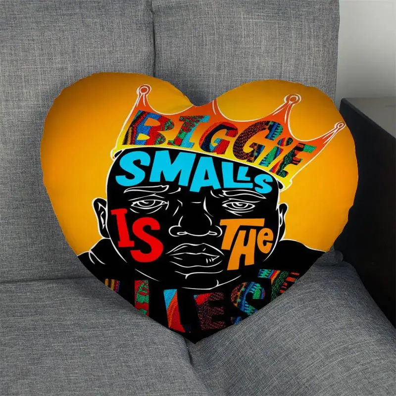 Custom The Notorious BIG Heart Shape Pillow Cover Custom Zipper Pillowcase Cover Wedding Home Office Decorative 1pcs custom
Custom The Notorious BIG Heart Shape Pillow Cover Custom Zipper Pillowcase Cover Wedding Home Office Decorative 1pcs custom
