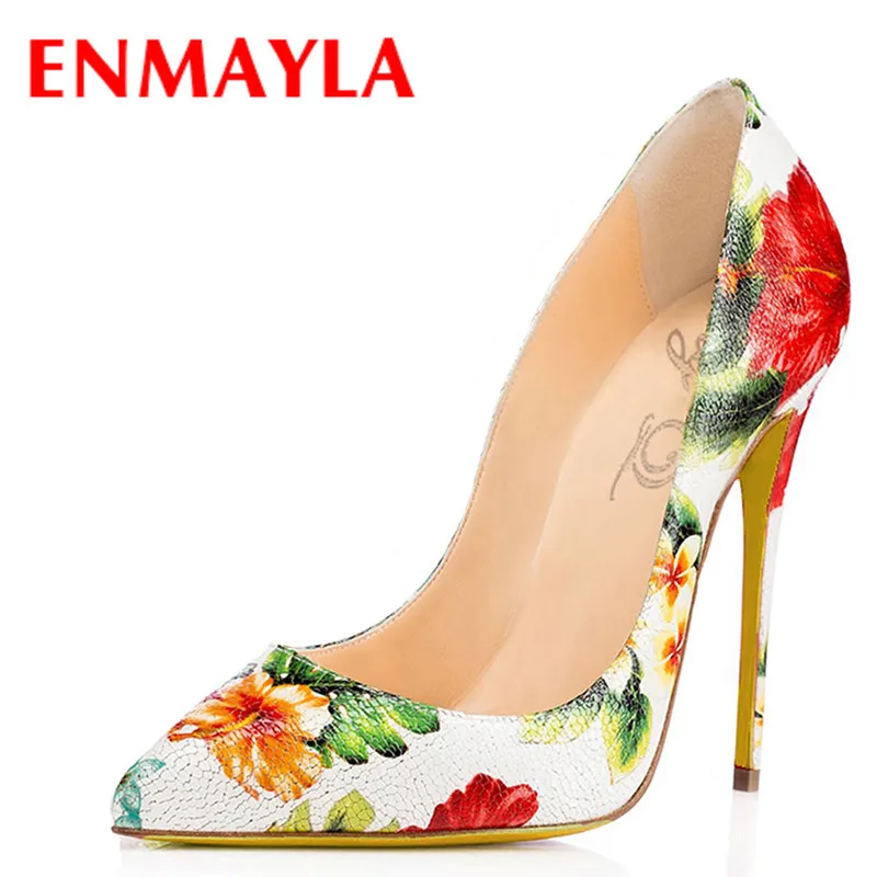 ENMAYLA Sexy Spring Stiletto Heel Pumps Women Flowers High Heels Shoes Woman Summer Pointed Toe Shoes Women Plus Size 47
ENMAYLA Sexy Spring Stiletto Heel Pumps Women Flowers High Heels Shoes Woman Summer Pointed Toe Shoes Women Plus Size 47