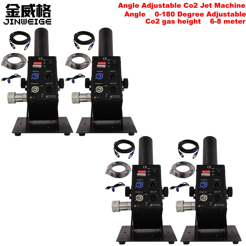 Free Shipping 4pcs/lot Stage Co2 Jet Machine 0-180 Degree Adjustable Pipe DMX Stage DJ Disco Party Effect Shoot
Free Shipping 4pcs/lot Stage Co2 Jet Machine 0-180 Degree Adjustable Pipe DMX Stage DJ Disco Party Effect Shoot