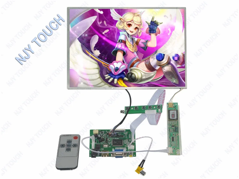 HDMI VGA AV набор для платы ЖК-контроллер Plus 12,1 дюймов N121X5 1024x768 ЖК-экран
HDMI VGA AV набор для платы ЖК-контроллер Plus 12,1 дюймов N121X5 1024x768 ЖК-экран