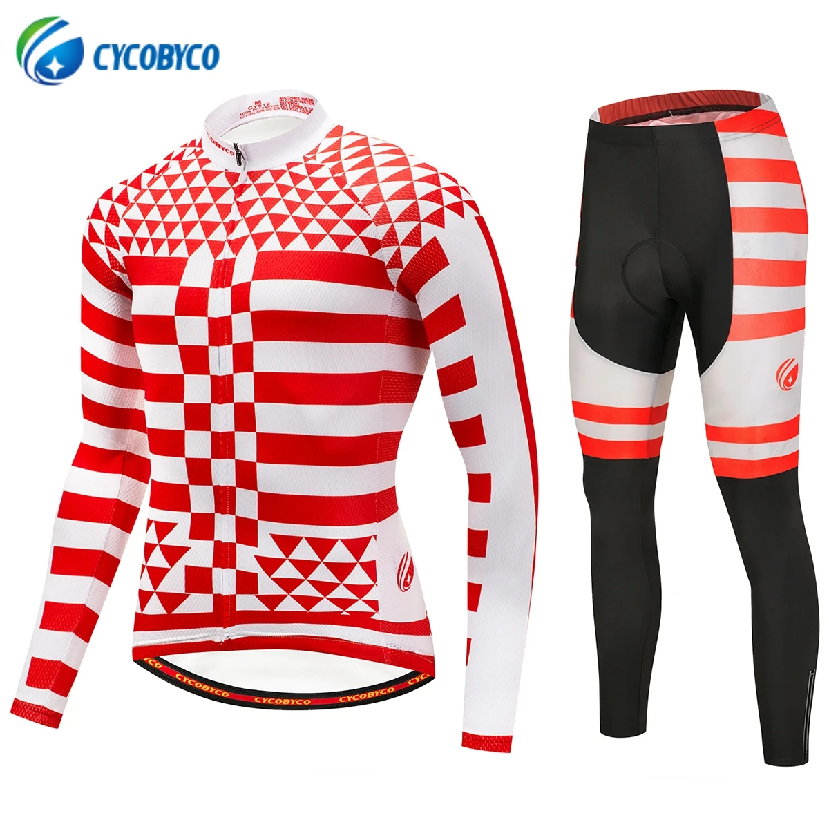 Cycobyco Long Sleeve Pro Cycling Set Clothing Maillot Ropa Ciclismo Racing Bicycle Wear Clothing Bike Uniform Red Jersey
Cycobyco Long Sleeve Pro Cycling Set Clothing Maillot Ropa Ciclismo Racing Bicycle Wear Clothing Bike Uniform Red Jersey