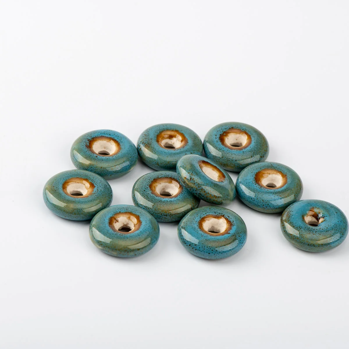 21# 20pcs Peace Buckle Porcelain Bead For Jewelry Making wholesale handmade Quality Ceramics beads #A121B
21# 20pcs Peace Buckle Porcelain Bead For Jewelry Making wholesale handmade Quality Ceramics beads #A121B