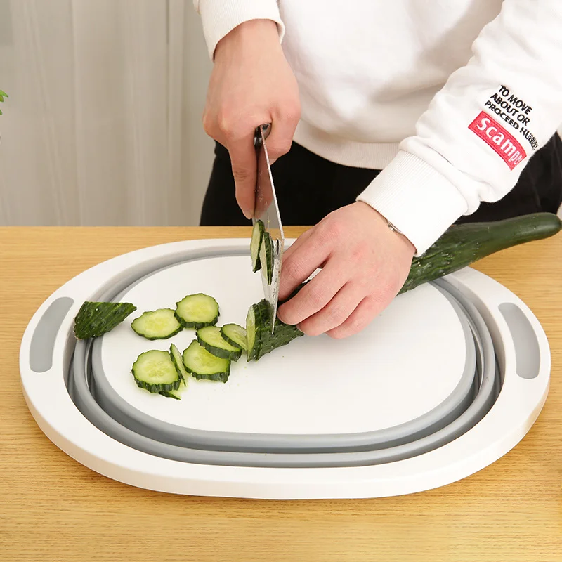 Multifunction Folding Chopping Block Foldable Cutting Board Drain Basket Kitchen Chopping Board Folding Cutting Board Organizer
Multifunction Folding Chopping Block Foldable Cutting Board Drain Basket Kitchen Chopping Board Folding Cutting Board Organizer