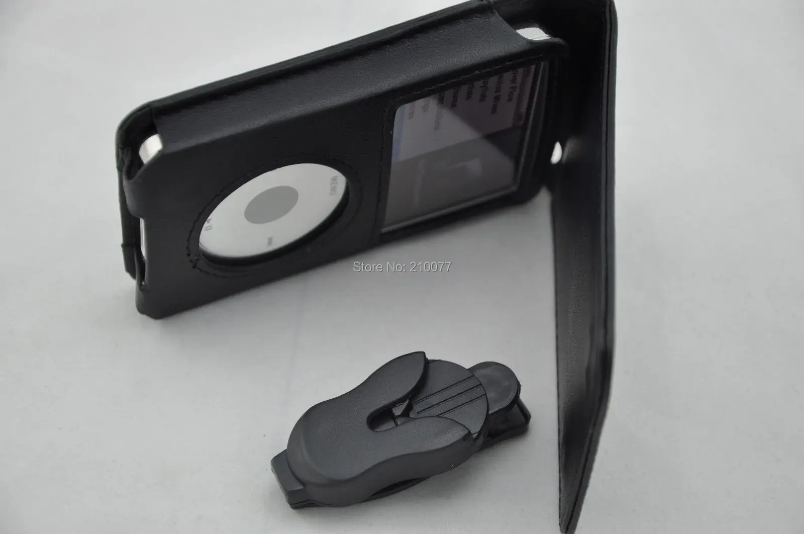 Бесплатная доставка кожаный флип чехол для Apple iPod Classic 80GB 120GB 7th Gen New 160GB|case cover|flip