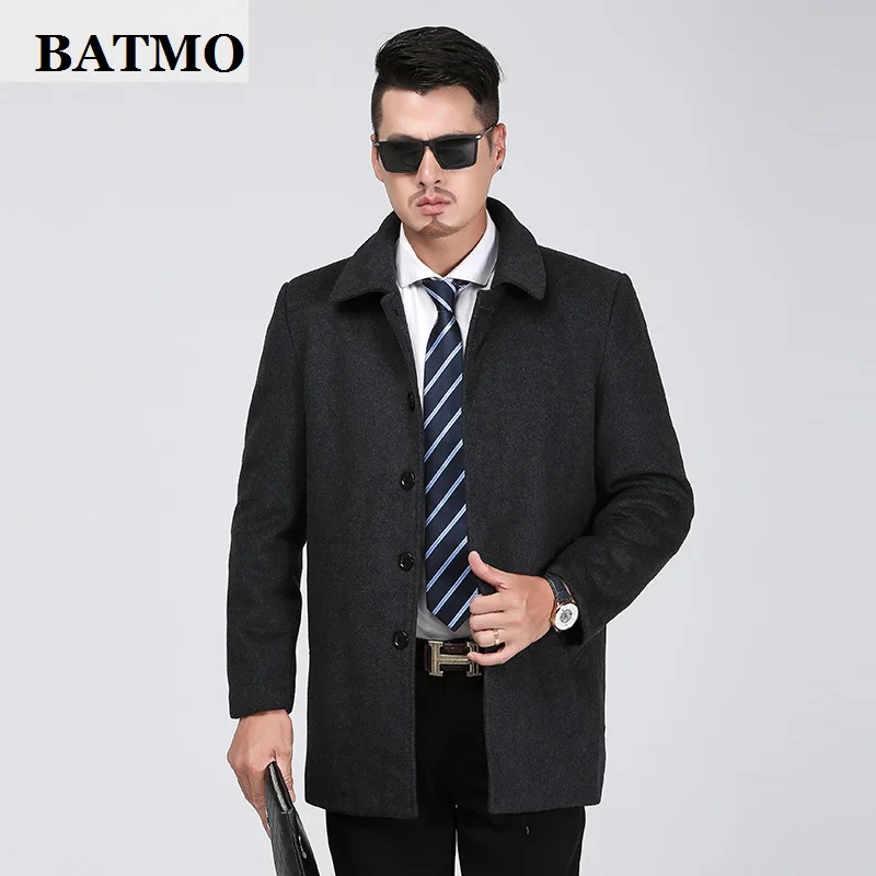 BATMO 2019 new arrival autumn&winter high quality wool&Cashmere trench coat men,men's wool coat,plus-size M-4XL W1317
BATMO 2019 new arrival autumn&winter high quality wool&Cashmere trench coat men,men's wool coat,plus-size M-4XL W1317