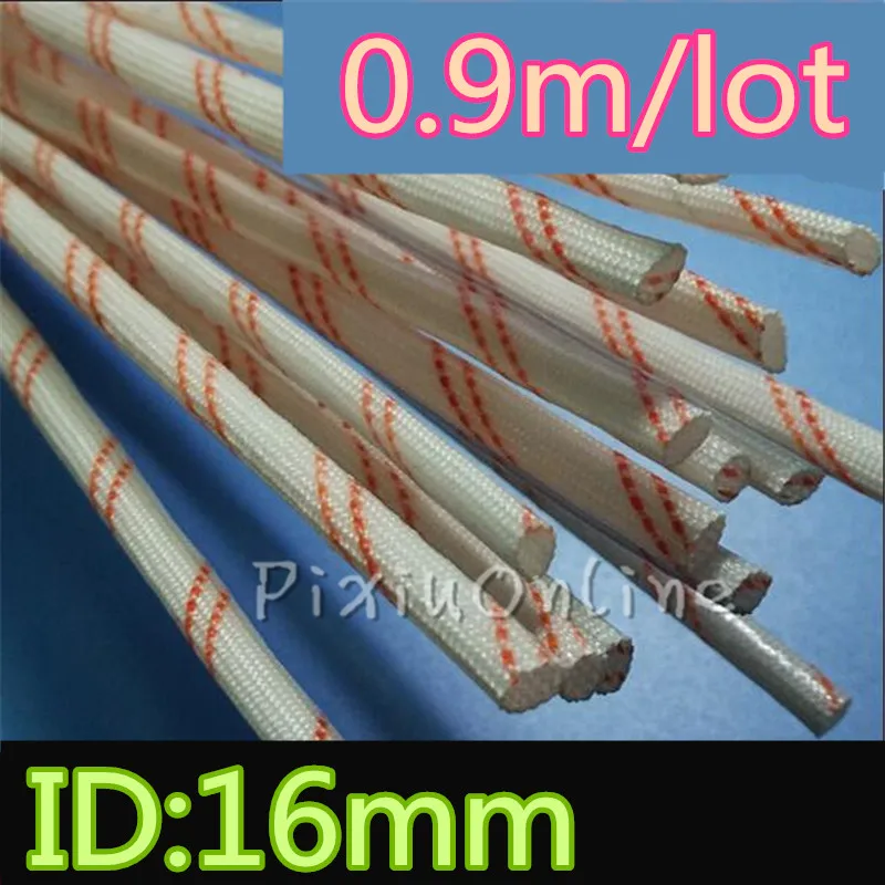 Free Shipping ID: 16MM 0.9Meter YL451b High Temperature Sleeve Glass Fiber Tube Power Cord Bushing Wire Cable 0.9M
Free Shipping ID: 16MM 0.9Meter YL451b High Temperature Sleeve Glass Fiber Tube Power Cord Bushing Wire Cable 0.9M