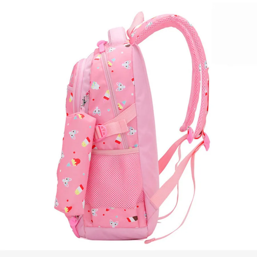 3pcs/set School Bags Schoolbag Fashion Kids Lovely Backpacks For Children Teenage Girls Student Printing Backpack Mochila | Багаж и сумки