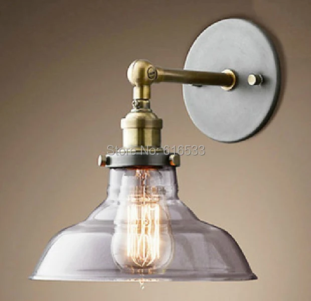 Loft Vintage Ameican Country Industrial Lustre Glass Copper Edison Wall Sconce Lamp Bathroom Bedroom Mirror Home Decor Lighting
Loft Vintage Ameican Country Industrial Lustre Glass Copper Edison Wall Sconce Lamp Bathroom Bedroom Mirror Home Decor Lighting