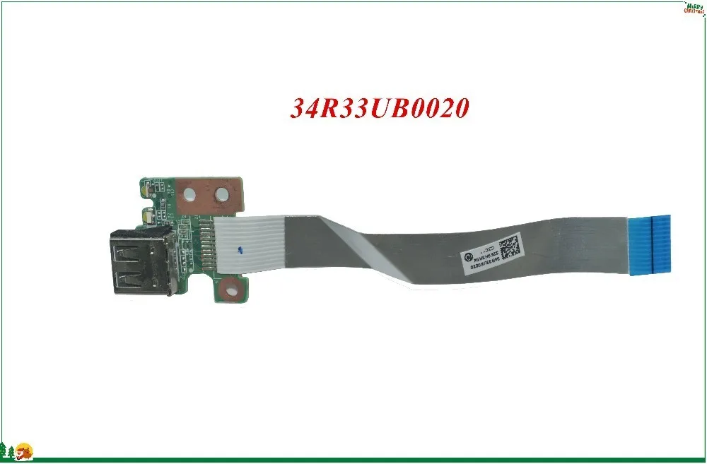 USB-плата для ноутбука с гибким кабелем DAR33TB16C0 34R33UB0020 HP Pavilion G6 G4 100% рабочий в