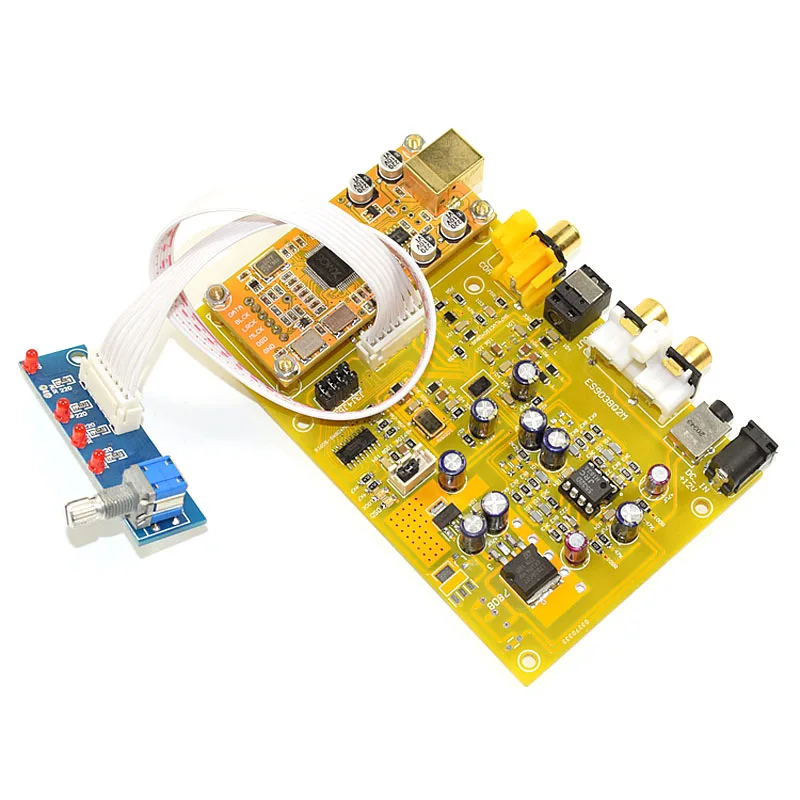 Triple Switch DAC Decoder Board ES9038 Q2M DC 12V Support Fiber Coaxial USB Input HiFi Audio Amplifier Board
Triple Switch DAC Decoder Board ES9038 Q2M DC 12V Support Fiber Coaxial USB Input HiFi Audio Amplifier Board