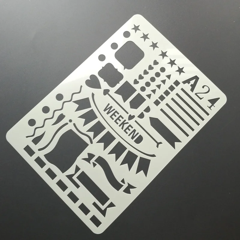 Flag weekend Layering Stencil Drawing Color Spraying Stencil for Diy scrapbook/photo album coloring,painting stencil,home decor
Flag weekend Layering Stencil Drawing Color Spraying Stencil for Diy scrapbook/photo album coloring,painting stencil,home decor