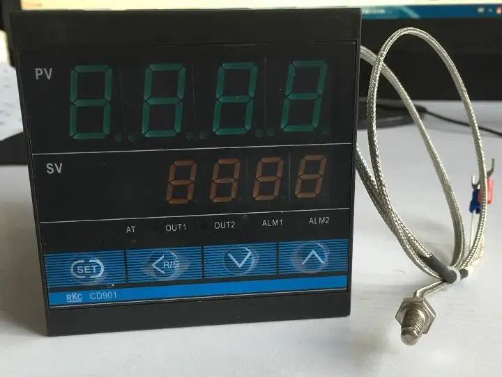 CD901 цифровой PID регулятор температуры CD901FK02-M * AN-NN с 1 м термопары K 100-240VAC 0-400C релейный выход
CD901 цифровой PID регулятор температуры CD901FK02-M * AN-NN с 1 м термопары K 100-240VAC 0-400C релейный выход