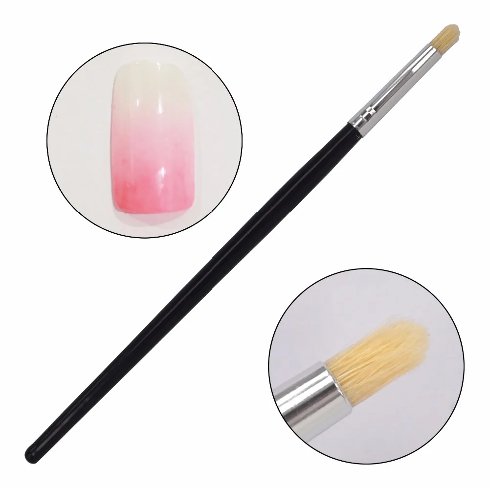 1 Pcs Black Handle Animal Hair Nail Art Brush / Gradual Color Blooming Nail Drawing Pen 13
1 Pcs Black Handle Animal Hair Nail Art Brush / Gradual Color Blooming Nail Drawing Pen 13