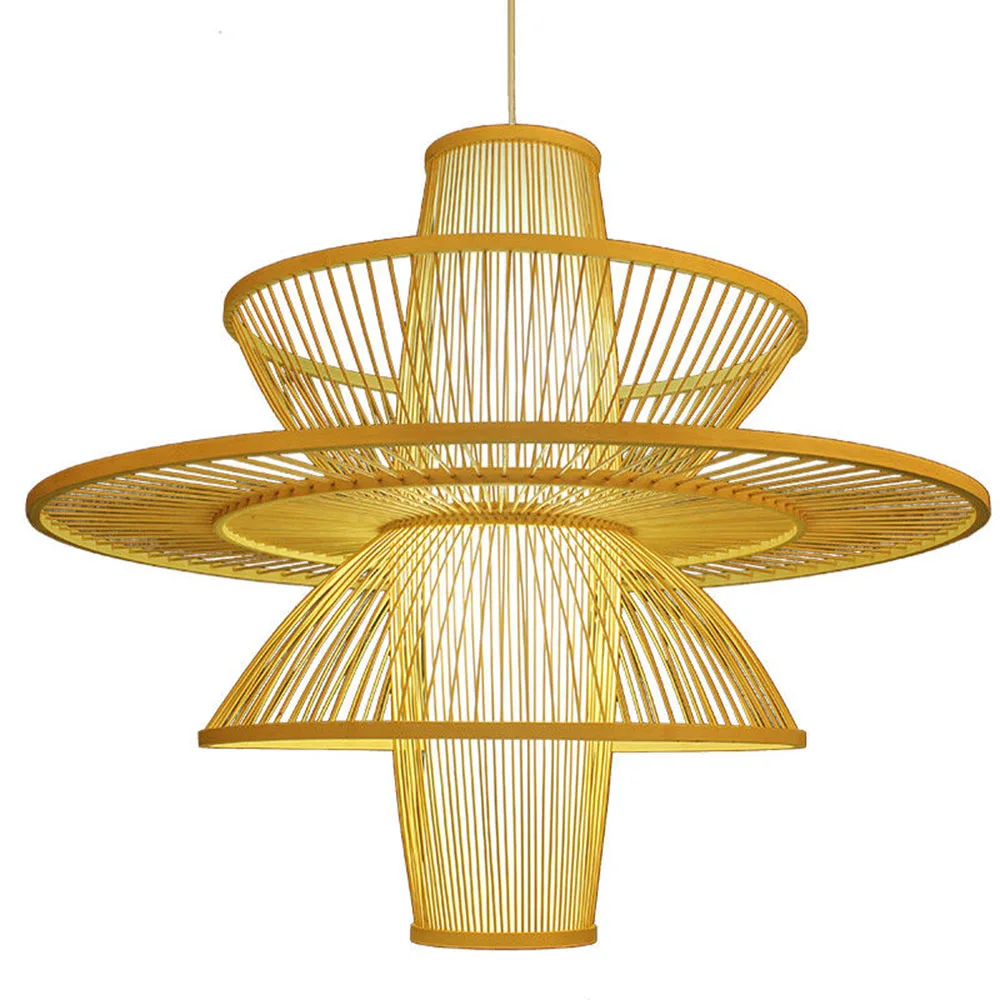 Modern Bamboo Pendant Light 100% Handmade Suspension Pendant Lamp Fixture New for Living Room Kitchen Room Bedroom Lights PA0186
Modern Bamboo Pendant Light 100% Handmade Suspension Pendant Lamp Fixture New for Living Room Kitchen Room Bedroom Lights PA0186