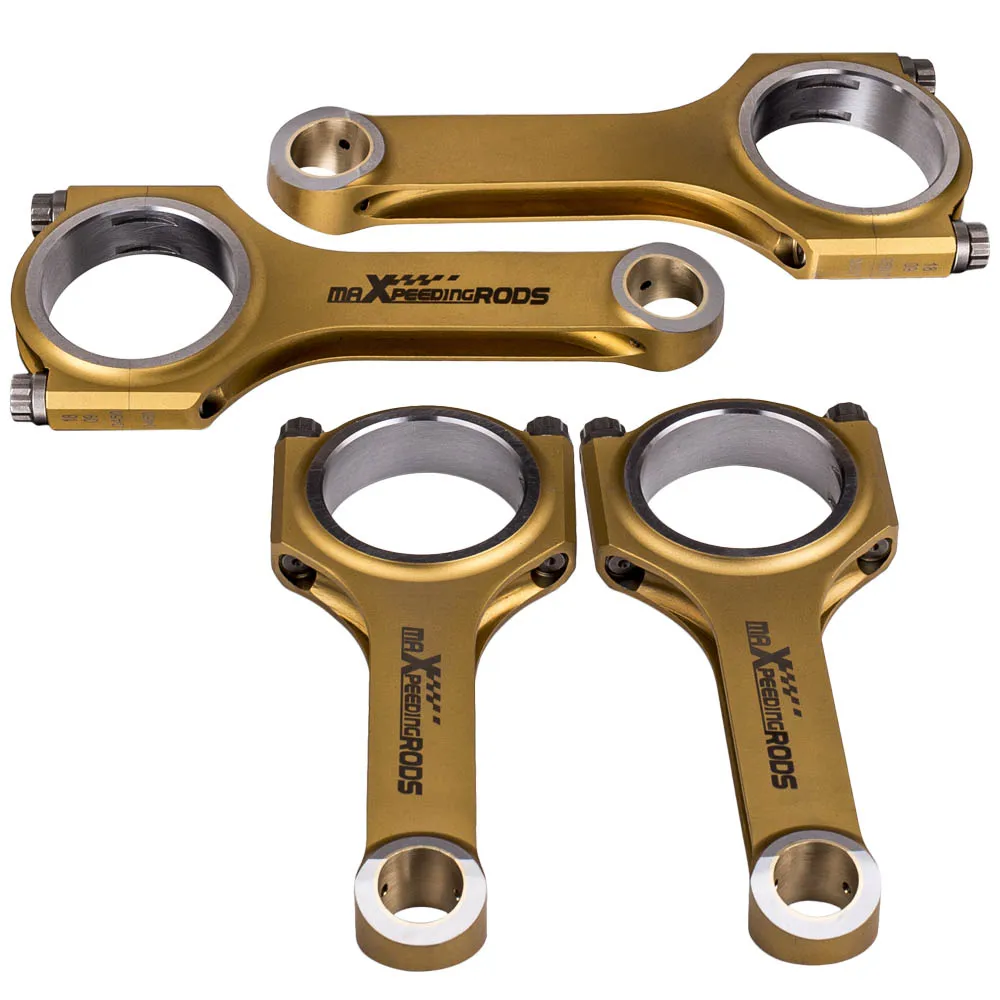 4x H Beam Titanizing Connecting Rods forMercedes-Benz X156 GLA180 GLA200 1.6T 800+HP 152.2mm Genuine ARP 2000 3/8" bolts
4x H Beam Titanizing Connecting Rods forMercedes-Benz X156 GLA180 GLA200 1.6T 800+HP 152.2mm Genuine ARP 2000 3/8" bolts
