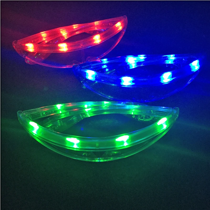 3pcs Luminous glasses led Glow Space glasses led party Supplies Christmas rave festival LED Light Up Night club Dress up
3pcs Luminous glasses led Glow Space glasses led party Supplies Christmas rave festival LED Light Up Night club Dress up