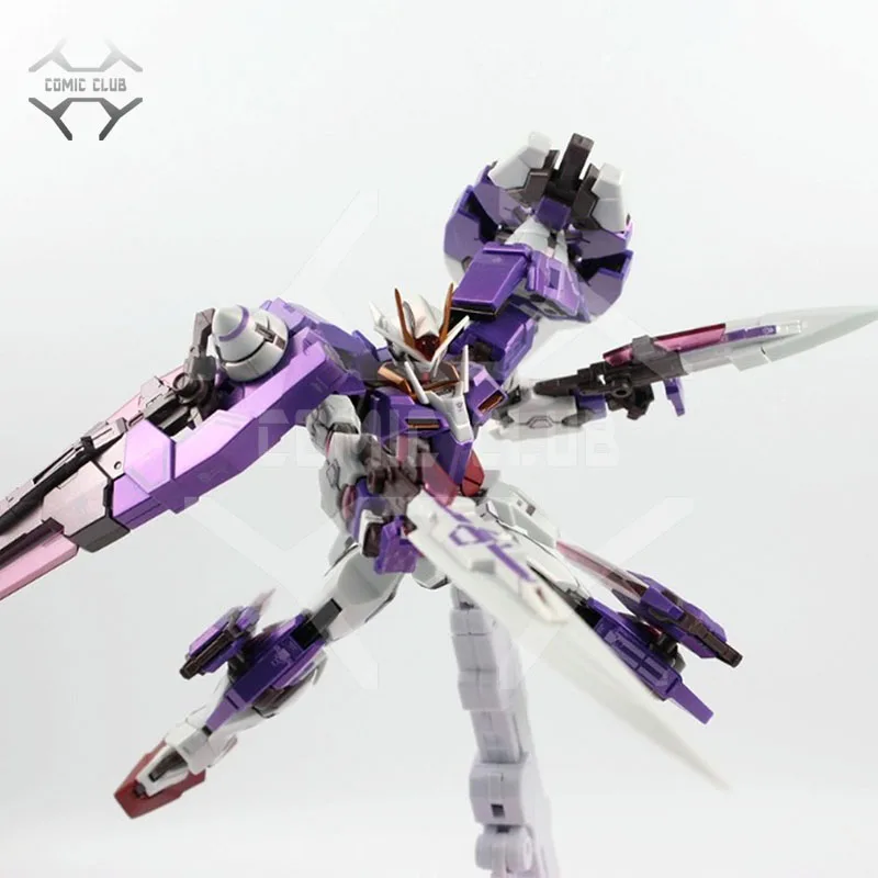 В наличии в клубе комиксов металлические модели MB Gundam OO seven sword 7s Trans Am System цветная