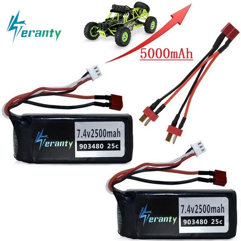 Upgrade Battery Power 2500mah to 5000MAH 7.4v lipo battery for Wltoys 12428 12423 RC Car Spare Parts 2pcs 7.4V 2500mah battery
Upgrade Battery Power 2500mah to 5000MAH 7.4v lipo battery for Wltoys 12428 12423 RC Car Spare Parts 2pcs 7.4V 2500mah battery
