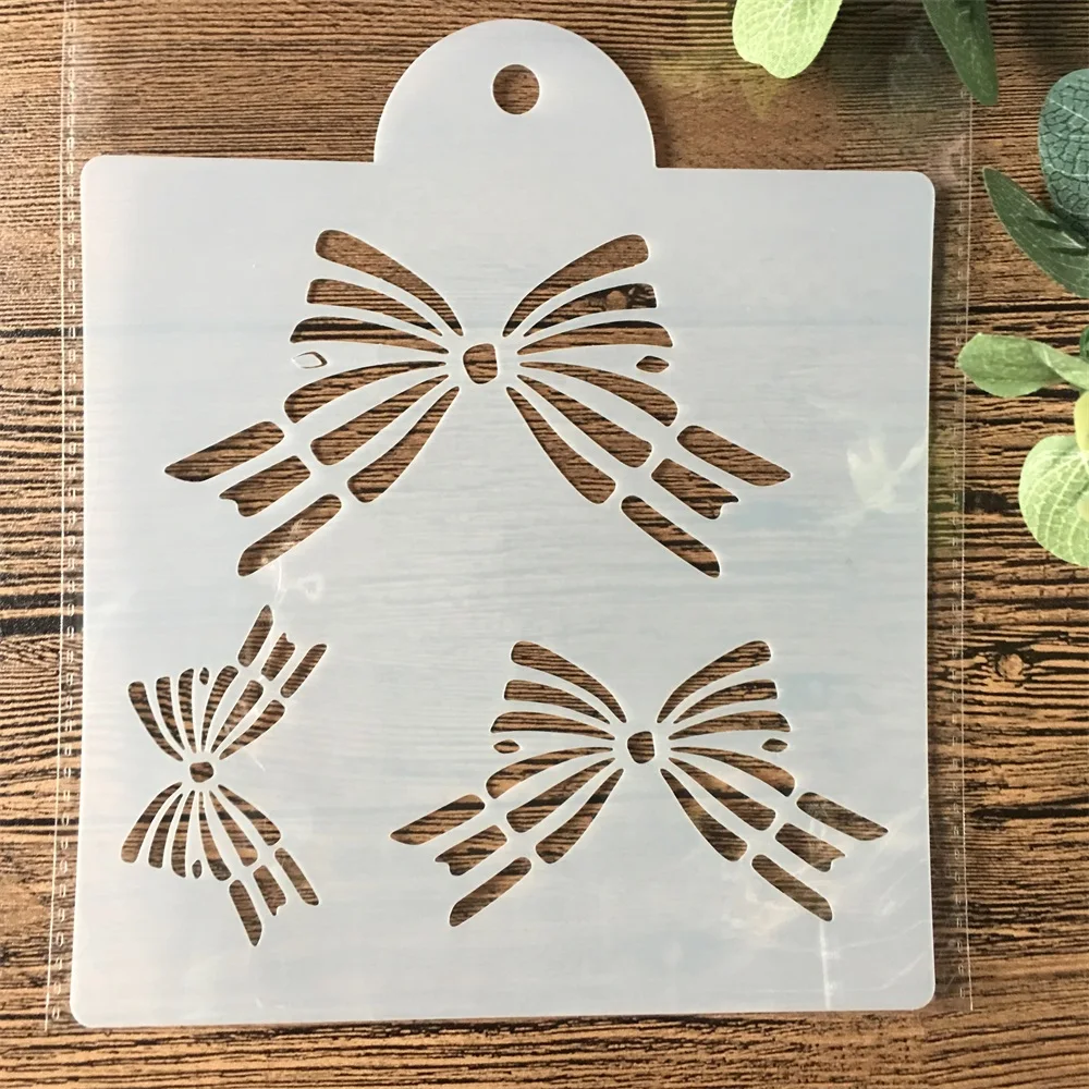 15cm Bowknot Craft DIY Layering Stencils Painting Scrapbook Coloring Embossing Album Decorative Card Template
15cm Bowknot Craft DIY Layering Stencils Painting Scrapbook Coloring Embossing Album Decorative Card Template
