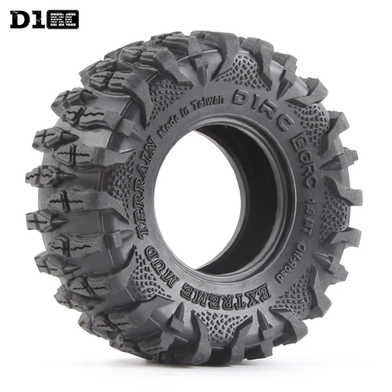 Колесные шины D1RC 1/10 1 9 дюйма внешний диаметр 108 мм для AXIAL scx10 TRX4 с губкой шт.|Детали