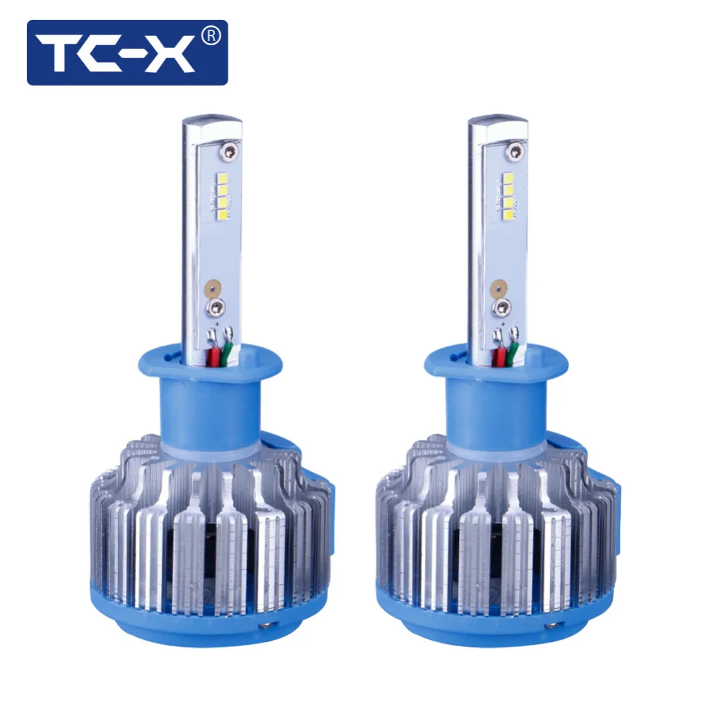 TC-X H1 LED Headlights Conversion Kit Car Light Bulbs White with H1 Power Cable Connector Wire Auto Lamp Replacement Plug n Play
TC-X H1 LED Headlights Conversion Kit Car Light Bulbs White with H1 Power Cable Connector Wire Auto Lamp Replacement Plug n Play