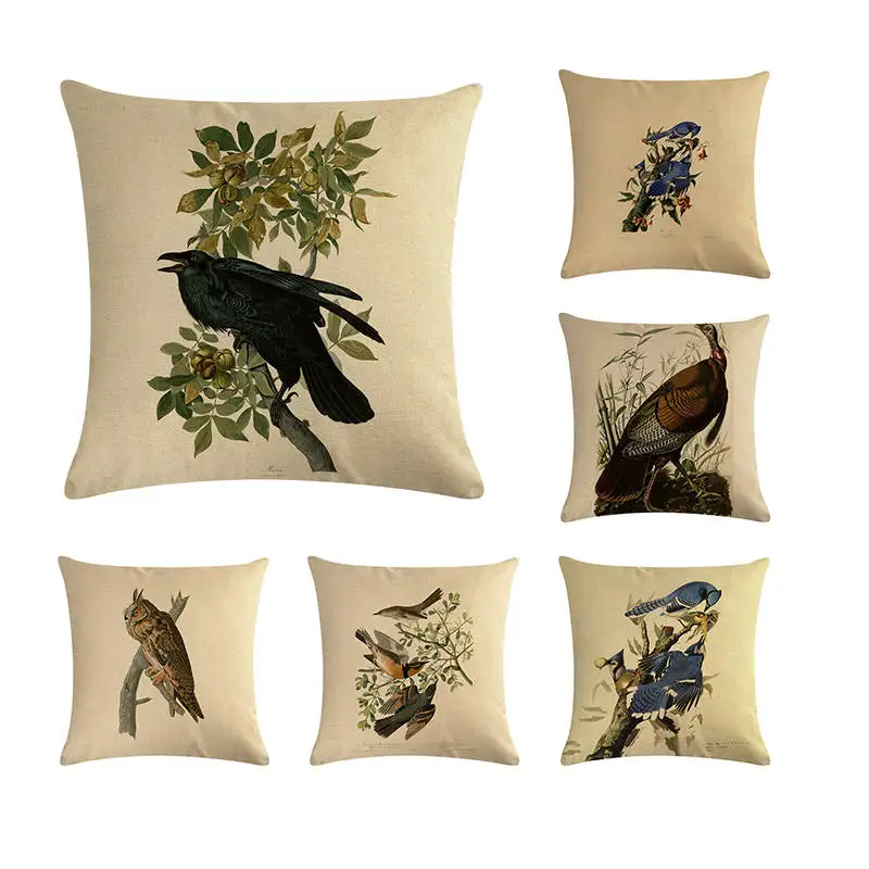 Cushion Cover Crow blue birds animals Pillow Case Cotton Linen Cushion Cover 45*45cm Sofa Home Decorative Throw PillowZY22
Cushion Cover Crow blue birds animals Pillow Case Cotton Linen Cushion Cover 45*45cm Sofa Home Decorative Throw PillowZY22