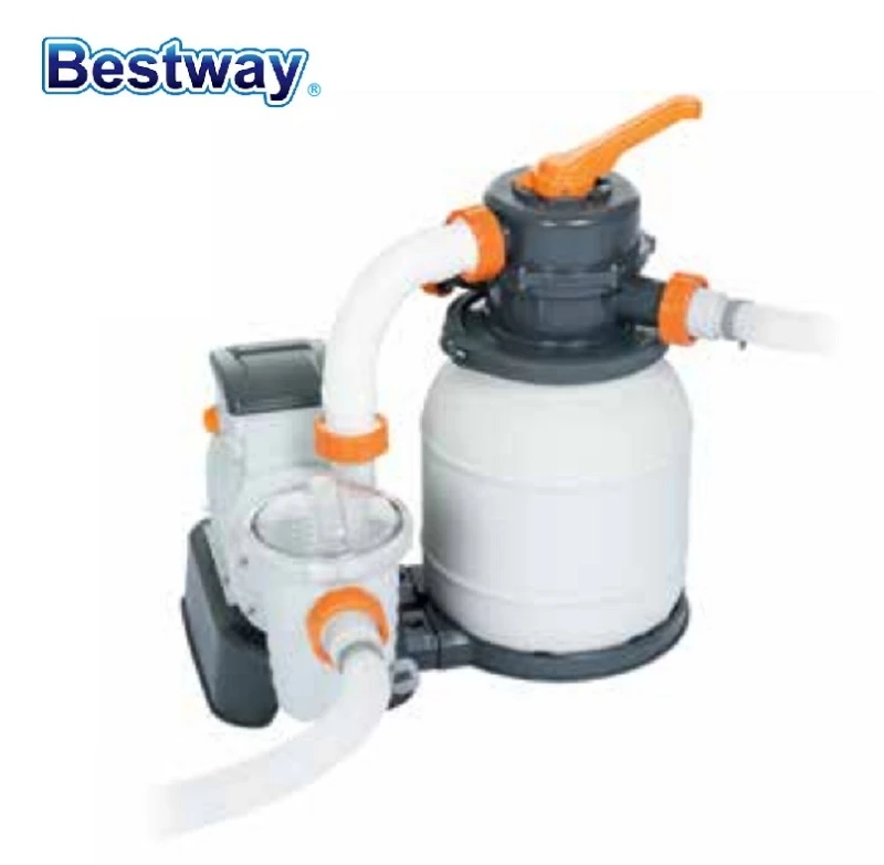 58495 Bestway 1000 Гал песочный фильтр для 1100-27200L бассейн wz прочный бак 6-позиционный клапан верхний фланец зажим анти листья и мусор
58495 Bestway 1000 Гал песочный фильтр для 1100-27200L бассейн wz прочный бак 6-позиционный клапан верхний фланец зажим анти листья и мусор