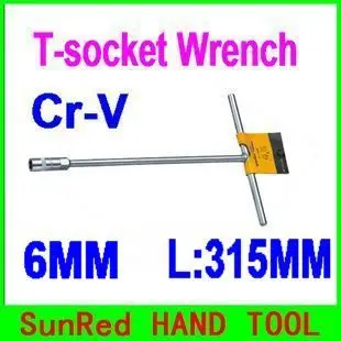 BESTIR taiwan CRV steel 6mm T socket wrenches auto repair hand tools NO.57106 freeshipping
BESTIR taiwan CRV steel 6mm T socket wrenches auto repair hand tools NO.57106 freeshipping