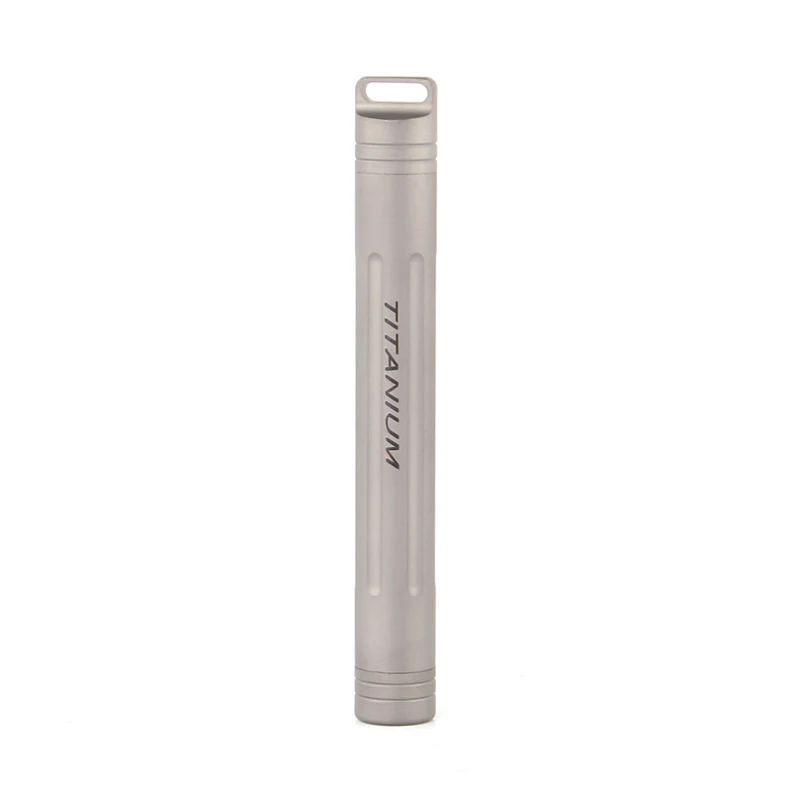 Tiartisan Pocket Toothpick Holder Eco-Friendly Ultralight Portable Titanium Pill Case Container For Travel
Tiartisan Pocket Toothpick Holder Eco-Friendly Ultralight Portable Titanium Pill Case Container For Travel