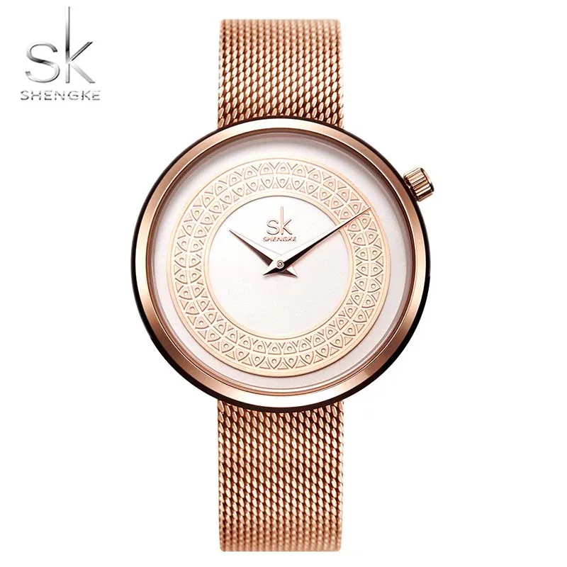Luxury Women Watches Stainless Steel Mesh Band Quartz Watch Shengke Brand Women Montre Femme SK Ladies Clock Relogio Feminino
Luxury Women Watches Stainless Steel Mesh Band Quartz Watch Shengke Brand Women Montre Femme SK Ladies Clock Relogio Feminino