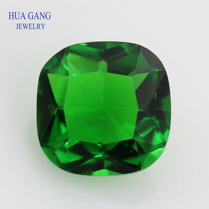 Green Color Cushion Cut Shape Princess Cut Loose Glass Beads Synthetic Gems For Jewelry Size 3x3~12x12mm
Green Color Cushion Cut Shape Princess Cut Loose Glass Beads Synthetic Gems For Jewelry Size 3x3~12x12mm