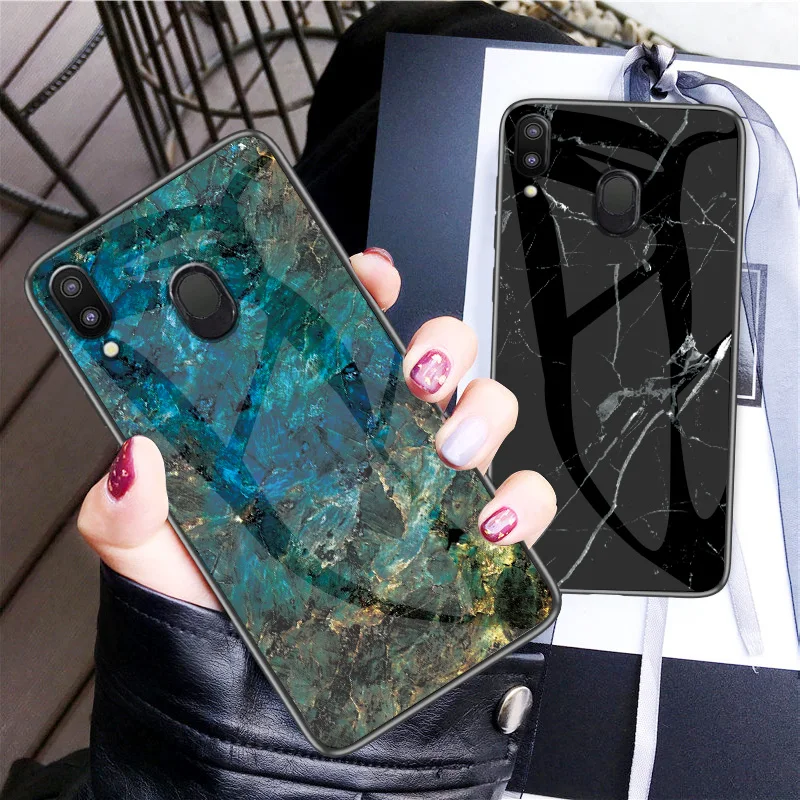 Luxury Marble Hard Frame Tempered Glass Phone Case For Samsung Galaxy M20 Back Cover For Samsung Galaxy M10 Coque Fundas
Luxury Marble Hard Frame Tempered Glass Phone Case For Samsung Galaxy M20 Back Cover For Samsung Galaxy M10 Coque Fundas