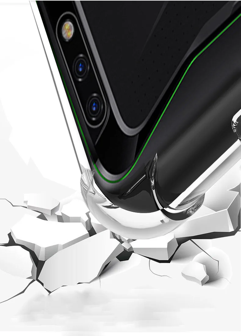 Black Shark Case Heavy Duty Drop-proof Armor Soft TPU Case for Xiaomi Black Shark Gaming Phone Cellphone Black Shark 2 Helo Pro
Black Shark Case Heavy Duty Drop-proof Armor Soft TPU Case for Xiaomi Black Shark Gaming Phone Cellphone Black Shark 2 Helo Pro