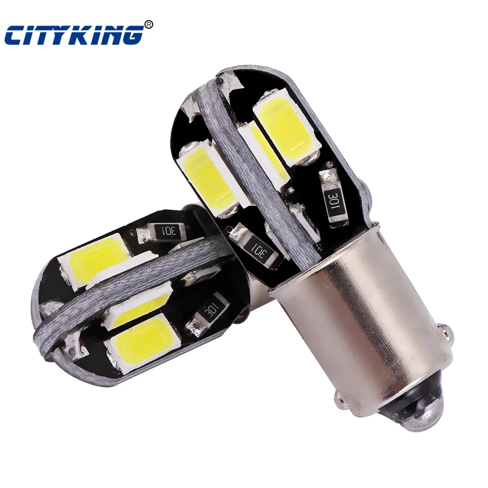 10pcs/Lot Canbus ba9s led 8smd 5730 5630 LED t4w car Light Canbus W5W 194 SMD Error Free White Light Bulbs
10pcs/Lot Canbus ba9s led 8smd 5730 5630 LED t4w car Light Canbus W5W 194 SMD Error Free White Light Bulbs