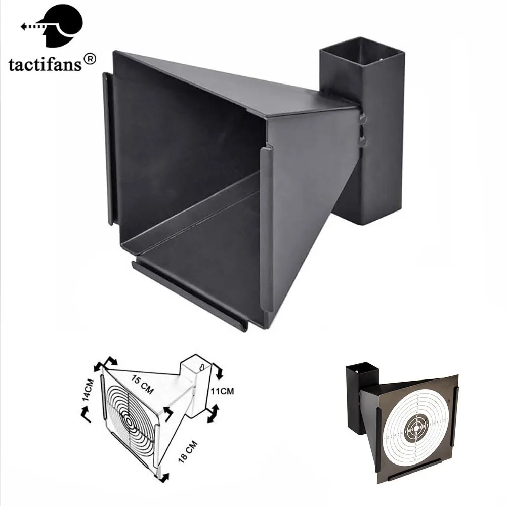 Tactical 14cm Funnel Air Rifle Pistol Airsoft Shooting Collect BB Target Holder Pellet Trap Paintabll Hunting Accessories
Tactical 14cm Funnel Air Rifle Pistol Airsoft Shooting Collect BB Target Holder Pellet Trap Paintabll Hunting Accessories