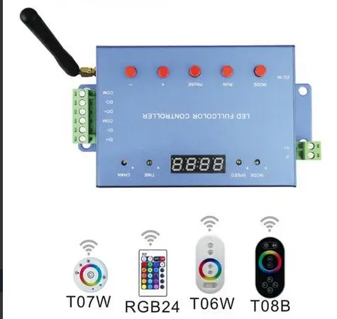 DMX512 Контроллер DC9-24V Максимальный выходной сигнал DMX 512 группа 88 видов эффектов
DMX512 Контроллер DC9-24V Максимальный выходной сигнал DMX 512 группа 88 видов эффектов