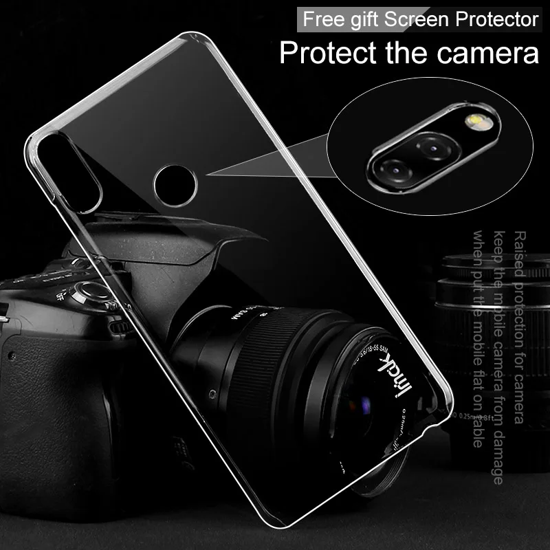IMAK Марка чехол для Asus Zenfone Max Pro M1 ZB601KL ZB602KL Crystal Clear ультра тонкий жесткий PC задняя