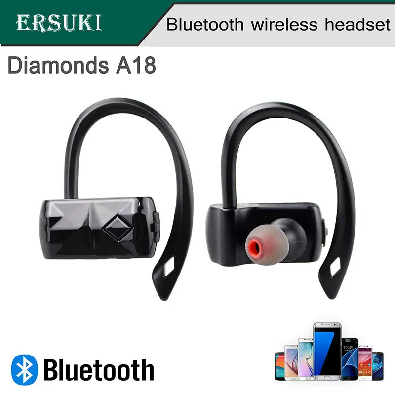 Ersuki Wireless Enhanced Bluetooth A18 Earphone Portable Binaural Sport Running Headphone Waterproof for Android IOS
Ersuki Wireless Enhanced Bluetooth A18 Earphone Portable Binaural Sport Running Headphone Waterproof for Android IOS