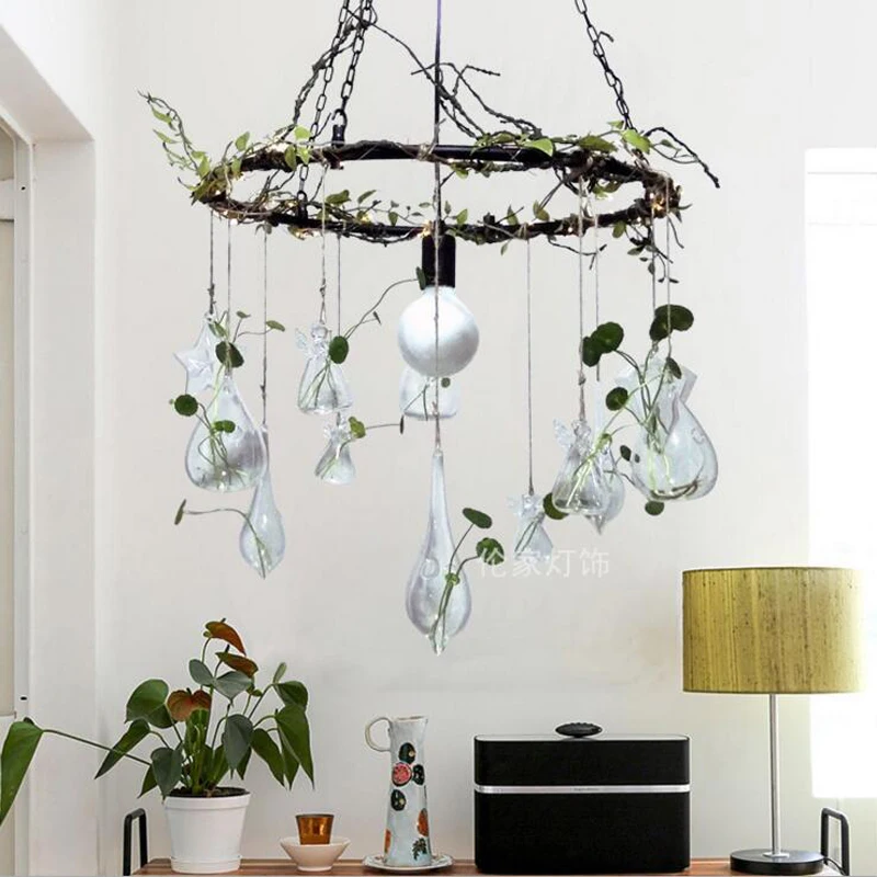 Simple modern living room dining room lamp personality creative coffee shop bar hydroponic green plant chandelier study bedroom
Simple modern living room dining room lamp personality creative coffee shop bar hydroponic green plant chandelier study bedroom
