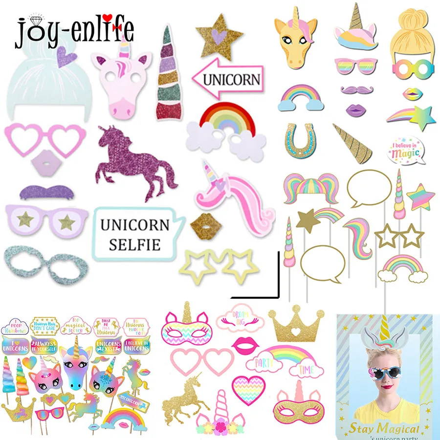 Birthday Unicorn Party Photo Booth Props Photo Mask Funny Accessories Baby Shower Party Supplies Photobooth Props
Birthday Unicorn Party Photo Booth Props Photo Mask Funny Accessories Baby Shower Party Supplies Photobooth Props