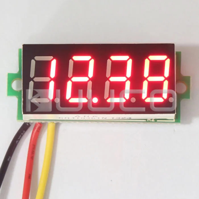 Digital Voltmeter DC 0~33.00V Voltage Meter Red Led display Digital Meter DC 12V 24V Volt Meter/Panel Meter/Monitor/Tester
Digital Voltmeter DC 0~33.00V Voltage Meter Red Led display Digital Meter DC 12V 24V Volt Meter/Panel Meter/Monitor/Tester