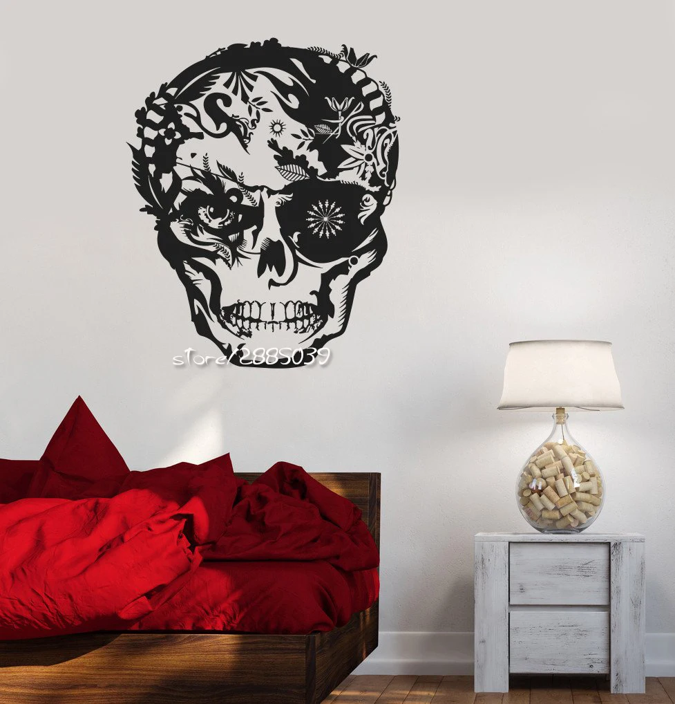 Skull Horror Tribal Decor Wall Stickers Decor Boys Teen Room Wall Decals Perfect Quality E-co Friendly Vinyl Poster SA856
Skull Horror Tribal Decor Wall Stickers Decor Boys Teen Room Wall Decals Perfect Quality E-co Friendly Vinyl Poster SA856