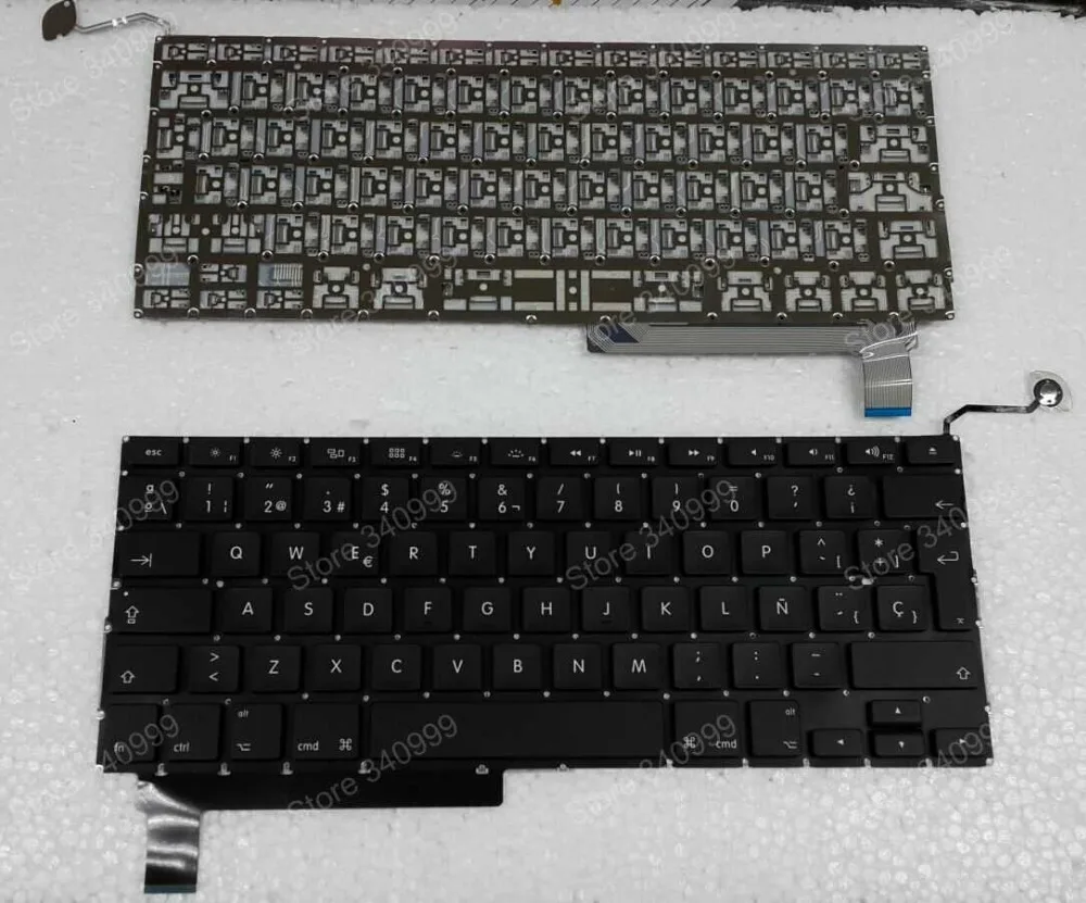 New SP Replacement Keyboard For MacBook Pro 15" A1286 2009 2010 2011 2012 MB985 MB986 MC118 MC371 w/ No Backlight Spain teclado
New SP Replacement Keyboard For MacBook Pro 15" A1286 2009 2010 2011 2012 MB985 MB986 MC118 MC371 w/ No Backlight Spain teclado