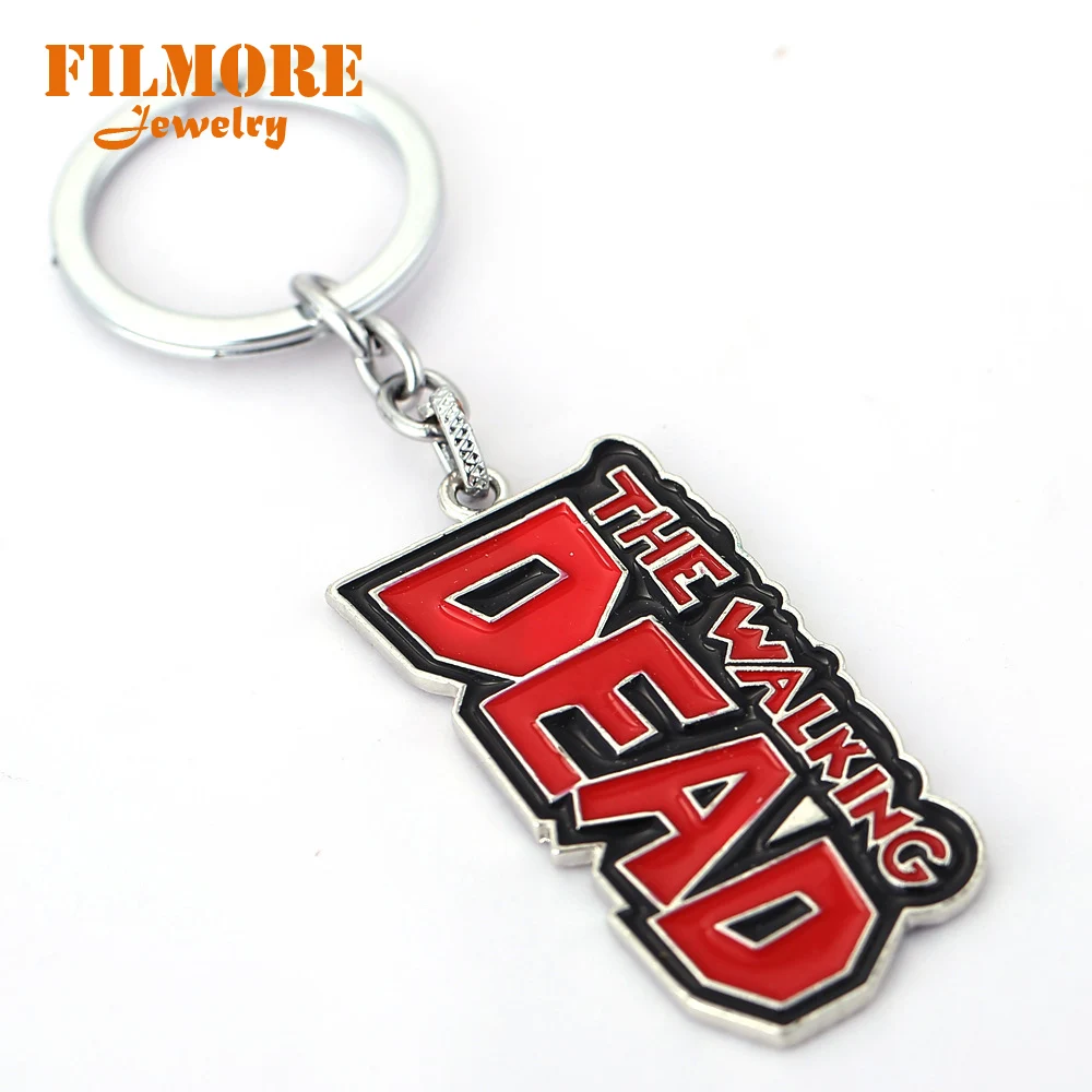 Cool ! THE WALKING DEAD Keychain Metal Letter DEAD Pendant Chaveiro Keyring Llaveros for Men Women Porte Clef Jewelry
Cool ! THE WALKING DEAD Keychain Metal Letter DEAD Pendant Chaveiro Keyring Llaveros for Men Women Porte Clef Jewelry