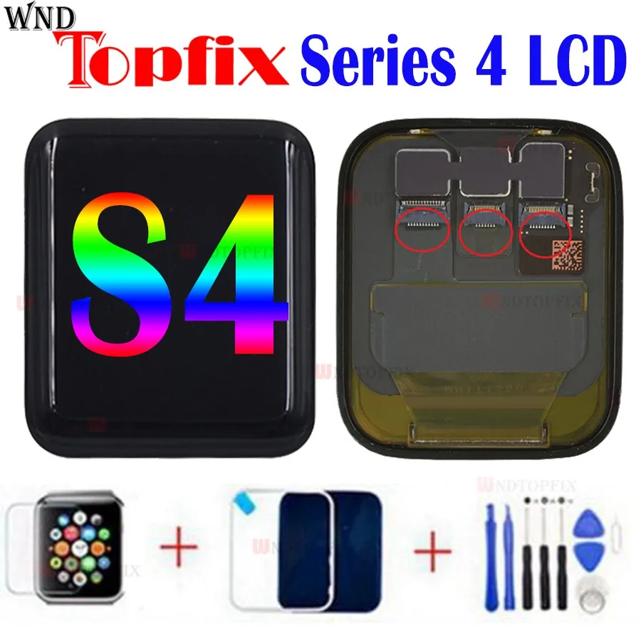 ЖК дисплей LTE/ GPS для Apple Watch S4 сенсорный экран в сборе Series 4 LCD Pantalla запасные